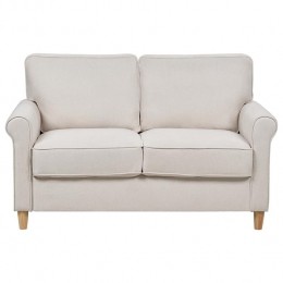 Beliani-RONNEBY-Tweezitsbank-Lichtbeige-Polyester