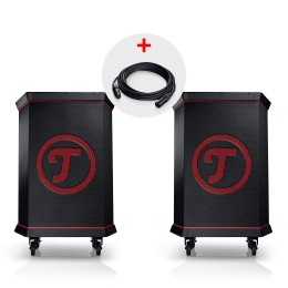 TeufelROCKSTERStereo-paarportablebluetoothspeakersetzwart