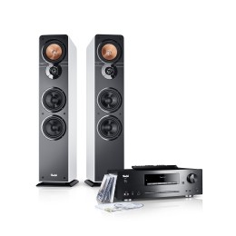 TeufelUltima40ComboHigh-EndStereoSysteemmetCDenMP3playerBluetoothSubwooferWit