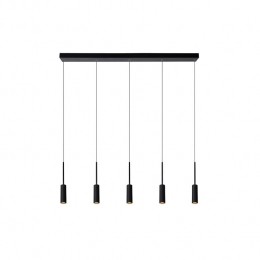 LucideTUBULEHanglamp-Zwart