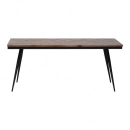 BePureHomeRhombicEettafel-180x90cm-Bruin