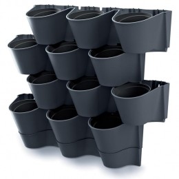 ProsperplastPlantenpotten-antraciet-L67xB18xH57cm