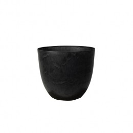ArtstoneBloempotBola-33x29-Zwart