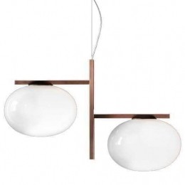 OluceAlba2hanglampbrons