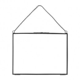 QUVIOFotolijstmetketting15x20cm-Antraciet