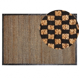 Beliani-GERCE-Jutevloerkleed-ZwartBeige-140x200cm-Jute