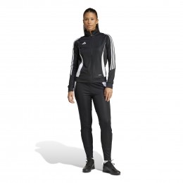 adidasTiro24TrainingspakFull-ZipDamesZwartWit