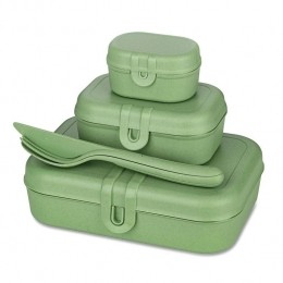 Koziol-Lunchbox-enBesteksetOrganicBladGroen-KoziolPascal