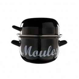 CosyTrendyMosselpan-Zwart-18cm28liter
