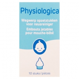 PhysiologicaOpzetstukkenNeusreinigerBaby10Stuks