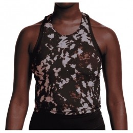 Nike-WomensOneFittedDri-FitPrintedTankTop-TanktopmaatXSzwartbruin