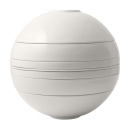 VilleroyBochServiessetLaBoule-Wit-7-delig2personen-2xbol2xschaal2xuniverseelbord1xserveerschaal