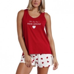 PyjamasnachthemdenAdmasPyjamashorttanktopDansMonCoeur