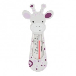 BabyOnoGiraffeSproetjesGrijsDrijvendeBadThermometer77602