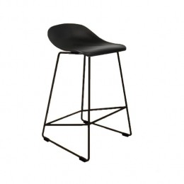 Livin24ScandinavischeBarkrukEllenzwart66cm