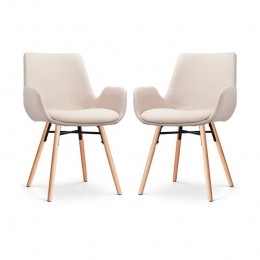 NolonNena-EefEetkamerstoelenSetvan2-Beige-NaturelHout