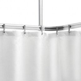 SealskinEasyRollDouchegordijnstangset90x90x90cmMatAluminium