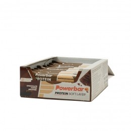 PowerbarProteinSoftLayerBarChocolateToffeeBrownieBox