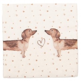 ClayreEefServettenPapierSetvan2033x33cm20BeigeBruin