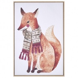 Beliani-MUCCIA-Wanddecoratie-Bruin-Polyester