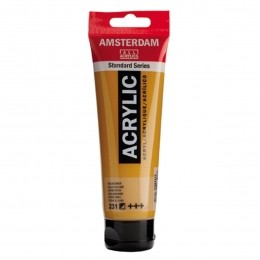 Amsterdamacrylverf-120ml-goudoker231