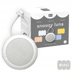 DutsiWhiteNoiseMachineSnoozyLunaCloudWhite-Iseenwitteruismachinespeciaalvoorbabys-Ineencompactenelegantdesign