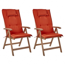 Beliani-AMANTEA-Tuinstoelsetvan2-DonkerbruinRood-Acaciahout