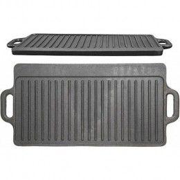KitchenCraft-GietijzerenGrillplaatDubbelzijdig-45cmx23cm-Kit
