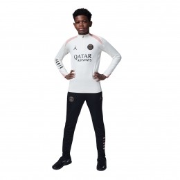 NikeParisSaint-GermainxJordanStrikeTrainingspak14-Zip2024-2025KidsGebrokenWitZwartRoze