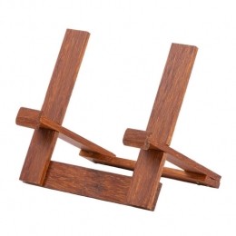QUVIOBoekenstandaardTabletstandaard-Hout-Donkerbruin