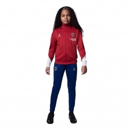 NikeParisSaint-GermainxJordanStrikeTrainingspakFull-Zip2024-2025KidsRoodBlauwWit