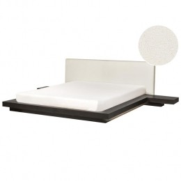 Beliani-ZEN-TweepersoonsbedmetLED-Donkerhout-180x200cm-Boucl