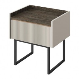Meubella-NachtkastjeLinq-Beige-52cm