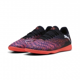 PUMAFuture8PlayZaalvoetbalschoenenINZwartPaarsRood