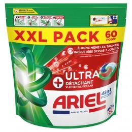 Ariel4in1WasmiddelPodsUltraVlekverwijderaar60stuks