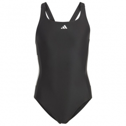 adidas-KidsCut3SSuit-Badpakmaat116zwartgrijs