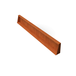 FrontaKeerwandencortenstaalrechtstukL150xB10xH20cm-Geroba