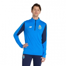 NewBalanceFCPortoTrainingstrui14-Zip2024-2025BlauwDonkerblauwWit