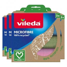 4xViledaMicrovezeldoek100Gerecycleerd3stuks