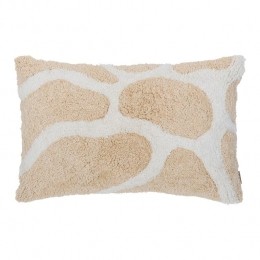 byfonQFloraSierkussen40x60cm-Beige