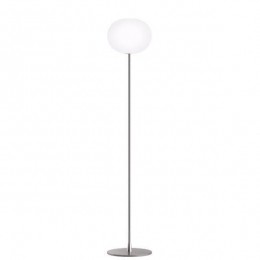 FlosGlo-BallF2vloerlampzilver