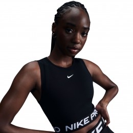 NikeProTanktopDamesZwartWit