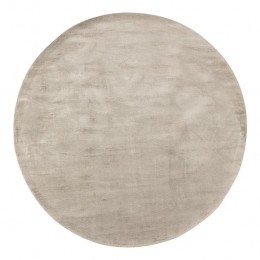 Interieur05VloerkleedFelvaZilverGrijsRondViscose180cm
