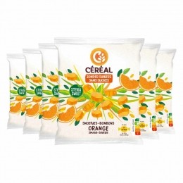 6xCralSnoepjesSinaasappel120gr