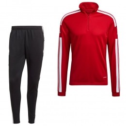 adidasSquadra21TrainingspakRoodWit