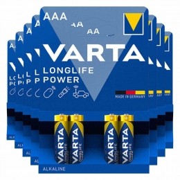 8xVartaLonglifePowerAlkalineBatterijenAAA4stuks