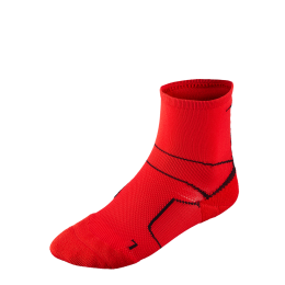 MizunoErTrailSocksFieryRoodDamesHerenMaatS