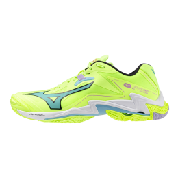 MizunoWAVELIGHTNINGZ8VolleybalschoenenMizunoneolimeblacksplishsplashDamesHerenMaat465