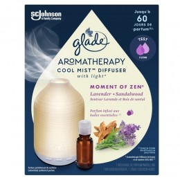 GladeDiffuserAromatherapyCoolMistHouderMomentOfZen1set
