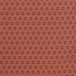 Stofkatoen-50x70cm-koraalhoningraat